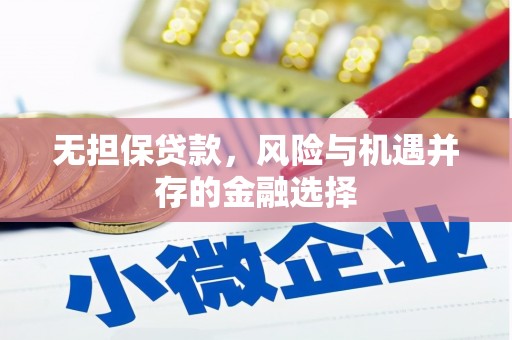 青白江无担保贷款，风险与机遇并存的金融选择