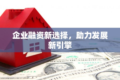 青白江企业融资新选择，助力发展新引擎