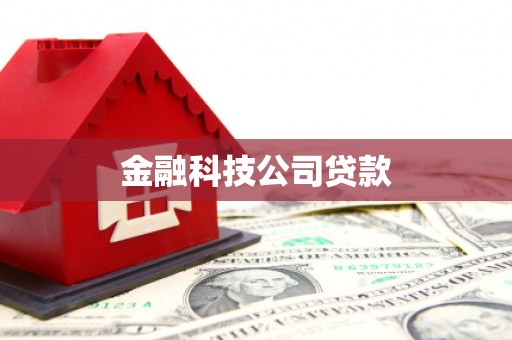 青白江金融科技公司贷款