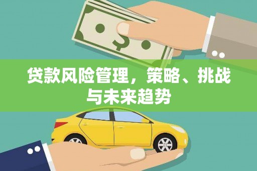 青白江贷款风险管理，策略、挑战与未来趋势