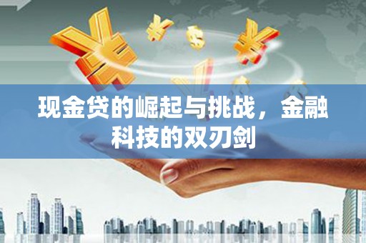 青白江现金贷的崛起与挑战，金融科技的双刃剑
