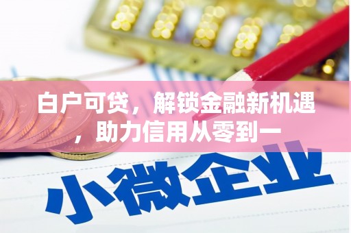 青白江白户可贷，解锁金融新机遇，助力信用从零到一