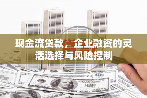 青白江现金流贷款，企业融资的灵活选择与风险控制