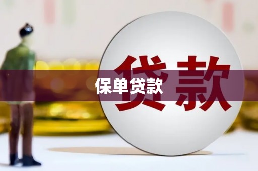 青白江保单贷款