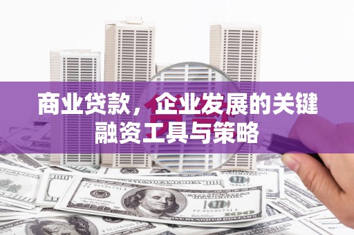 青白江商业贷款，企业发展的关键融资工具与策略