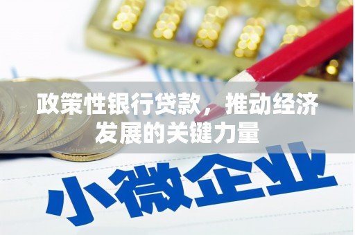 青白江政策性银行贷款，推动经济发展的关键力量