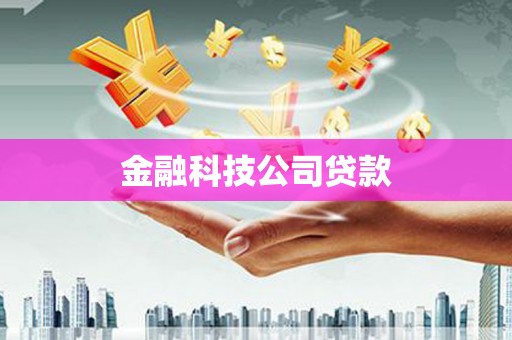青白江金融科技公司贷款