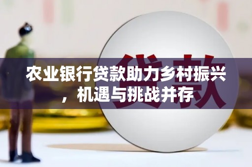 青白江农业银行贷款助力乡村振兴，机遇与挑战并存